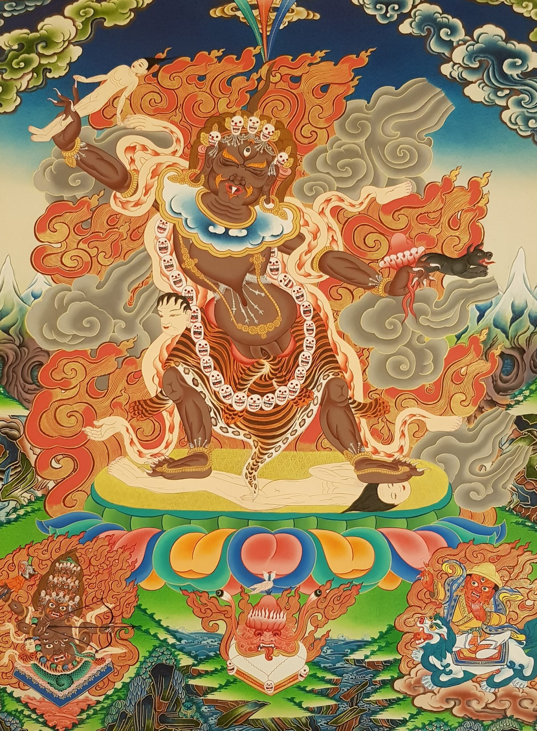 Ekajati Tibetan Thanka