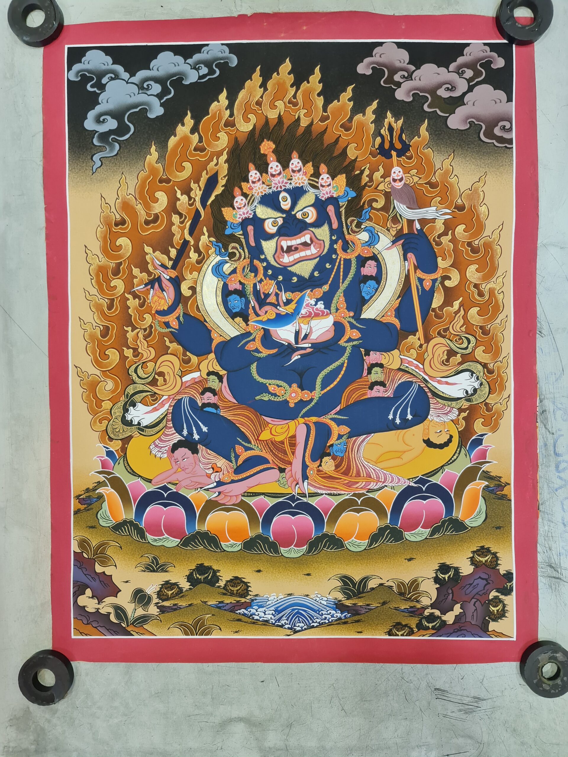4 Arm Mahakala Thanka