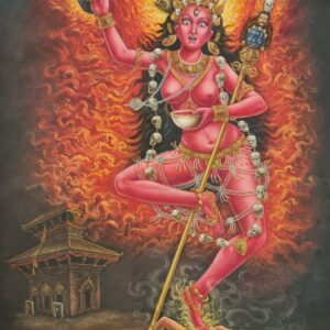 Vajravarahi Samding Dorje Phagmo Oil Painting Paubha