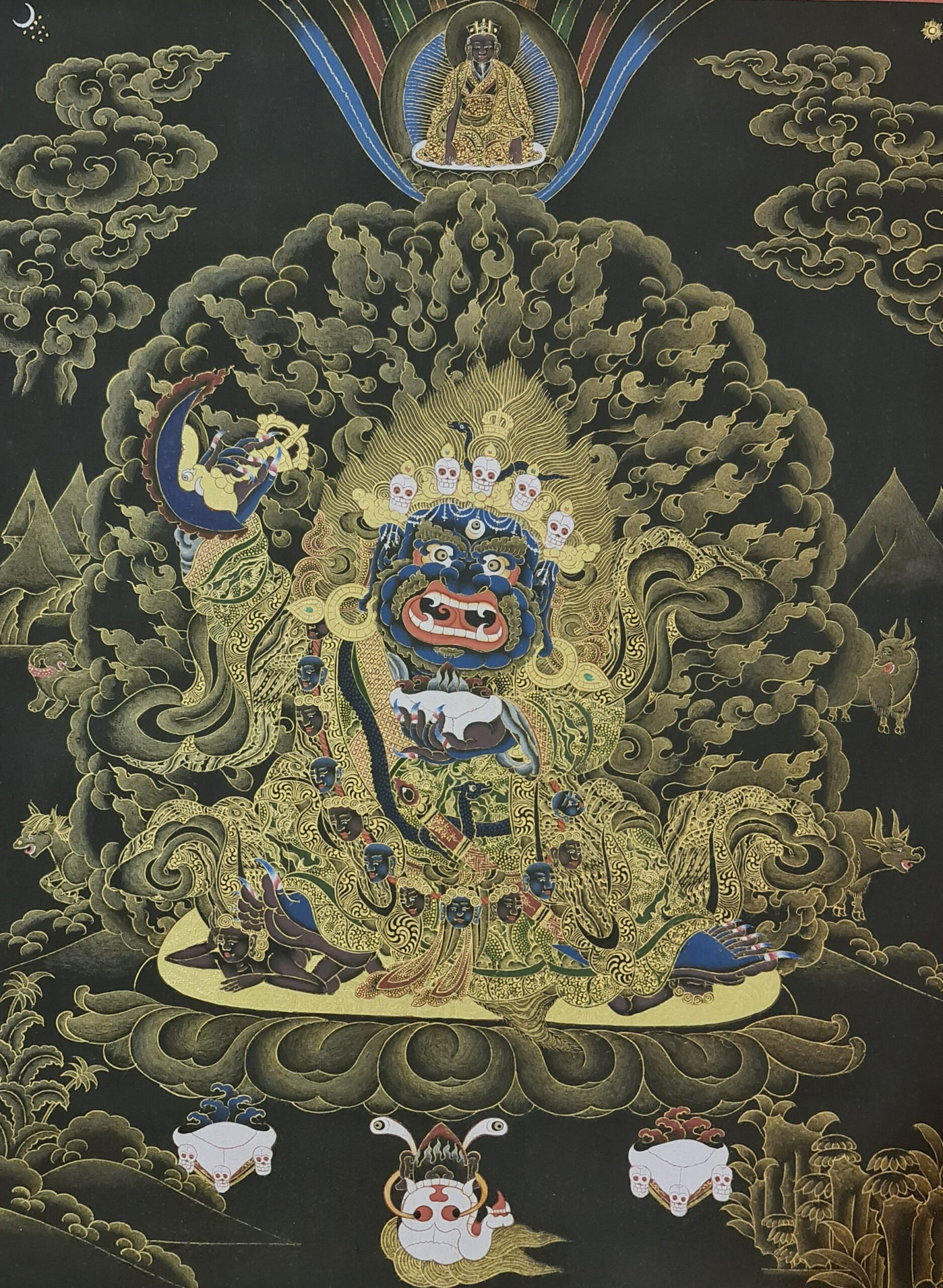 Dorje Bernagchen Thanka