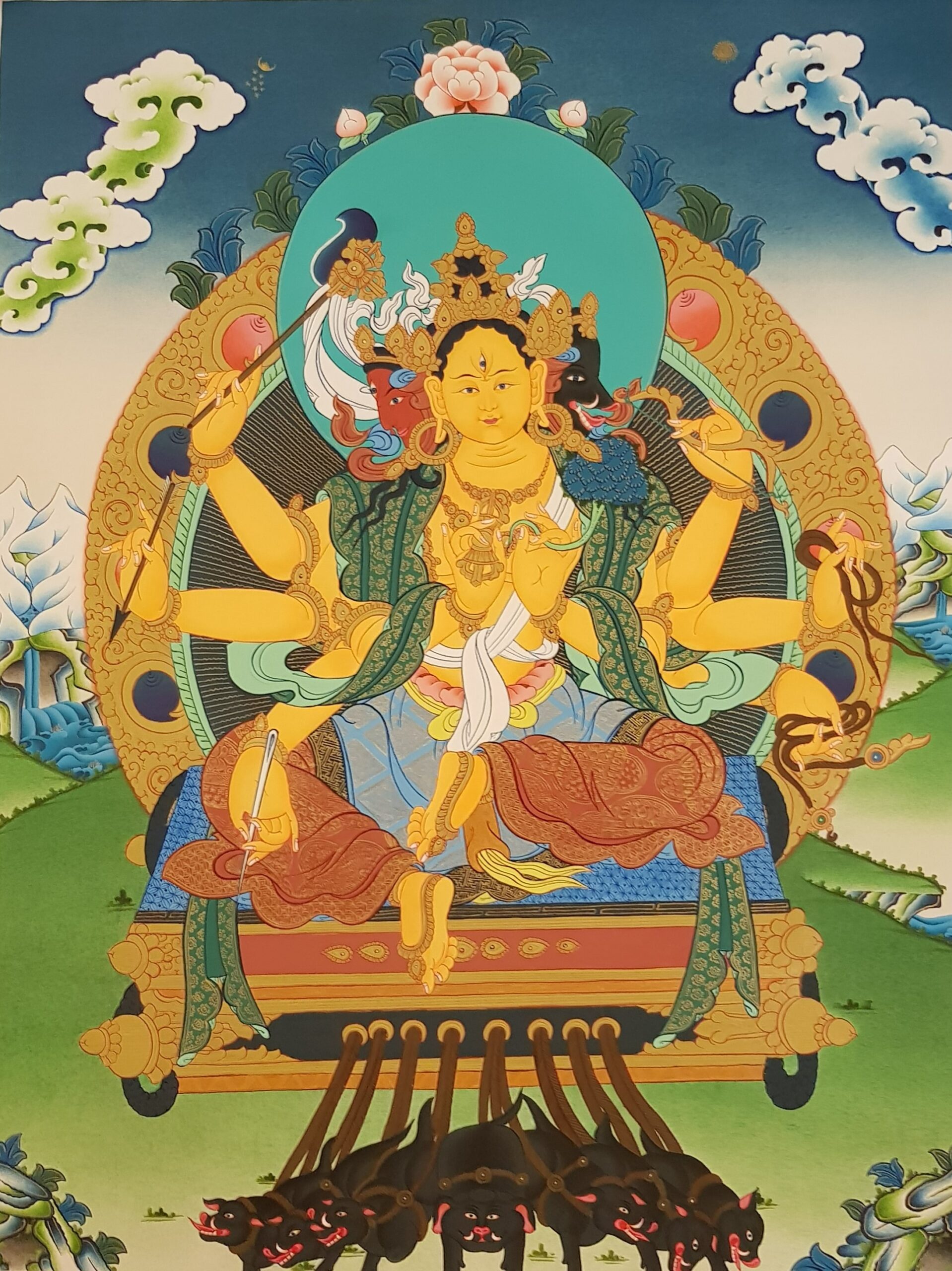 Marici Tibetan Thanka