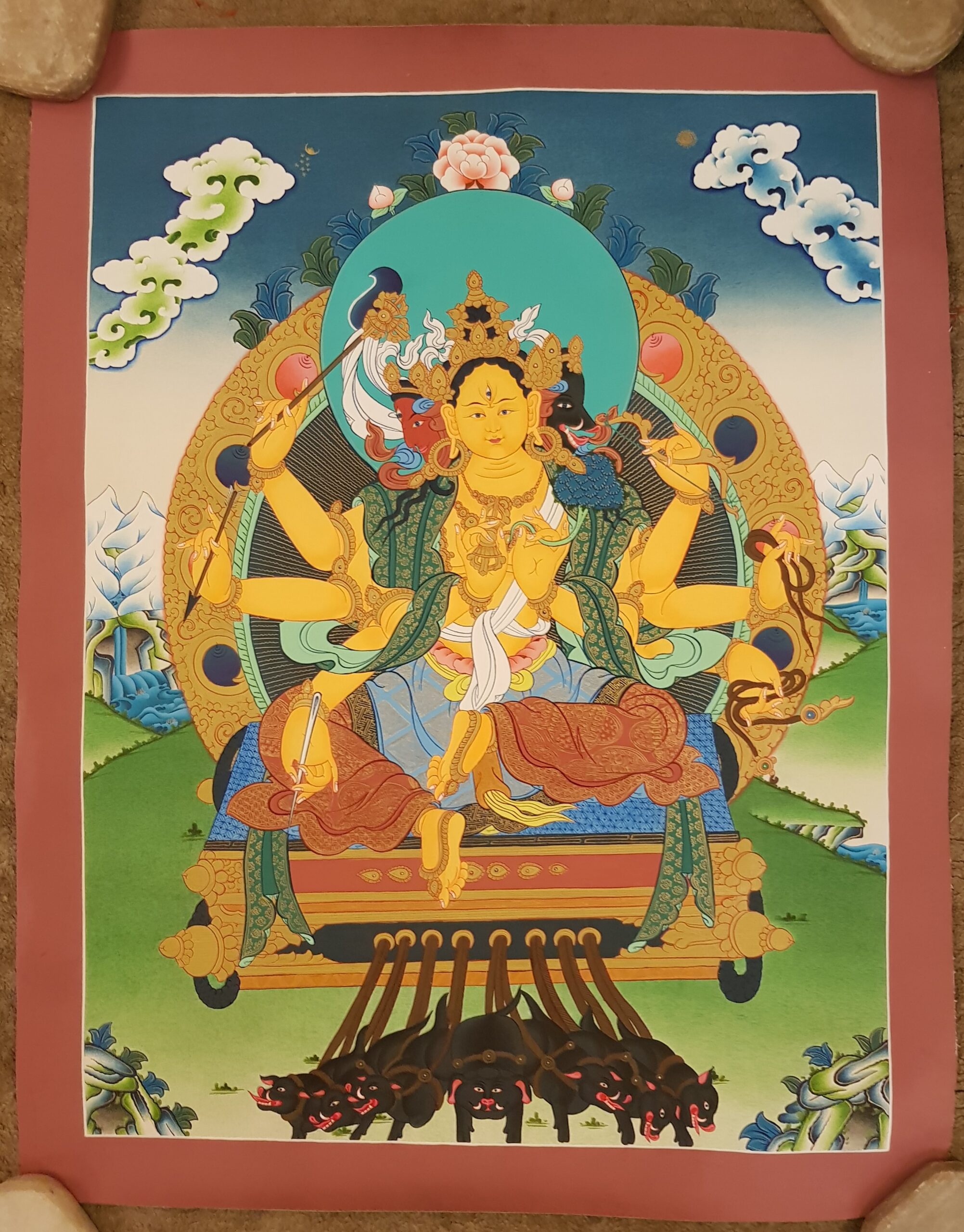 Marici Tibetan Thanka