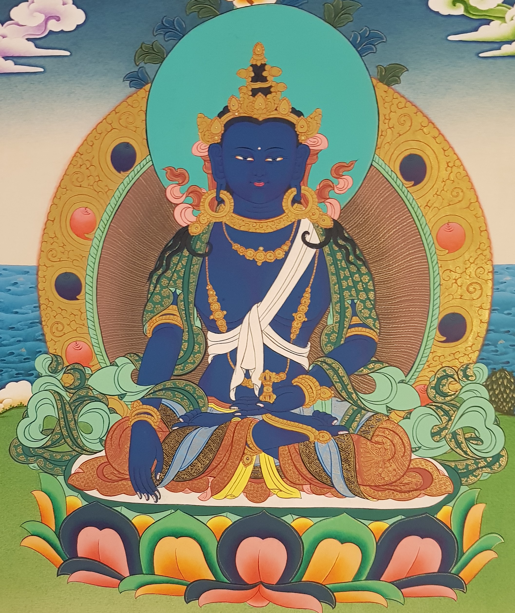 Akshobhya (Medukpa) Buddha Thanka