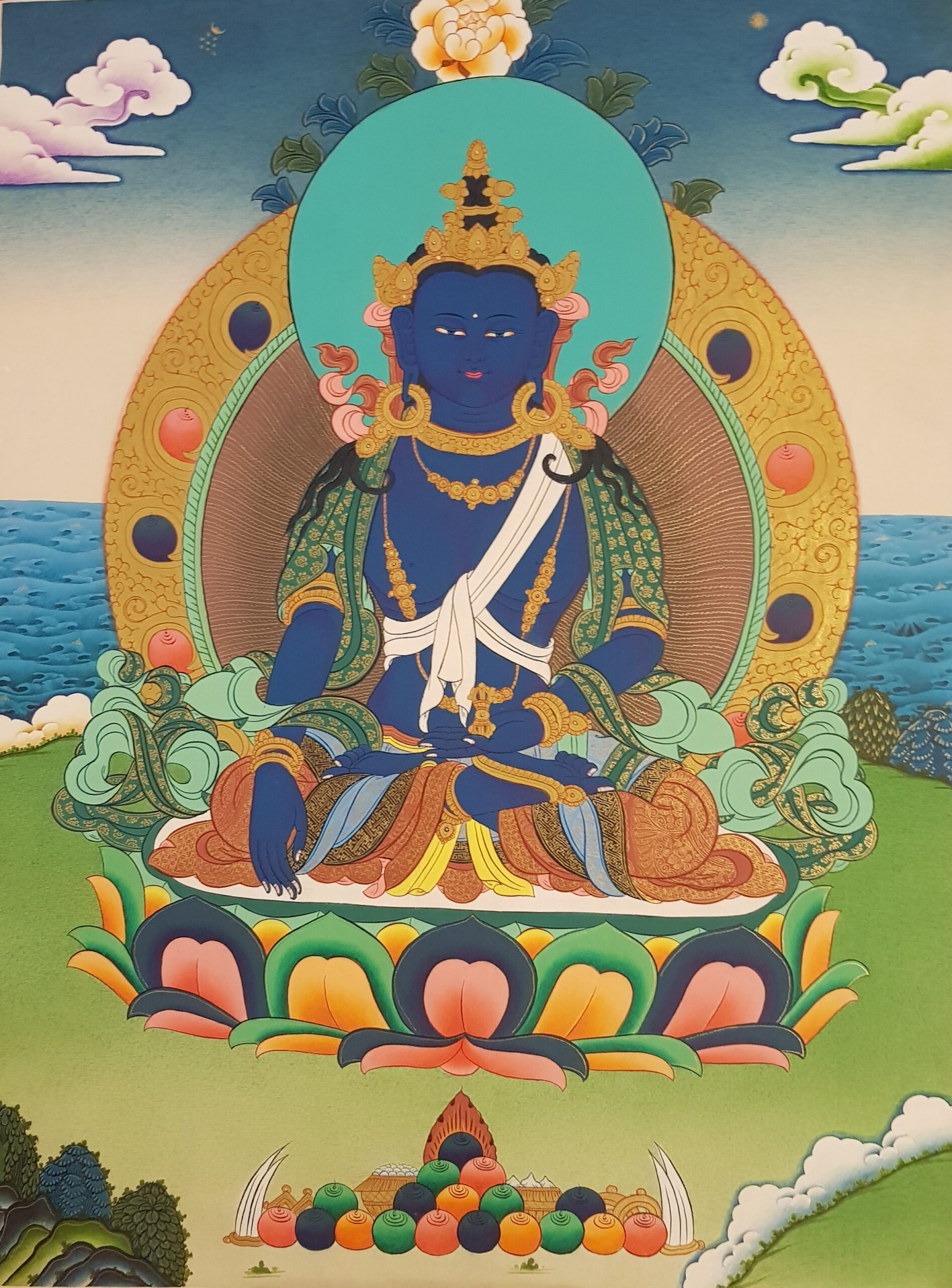 Akshobhya (Medukpa) Buddha Thanka