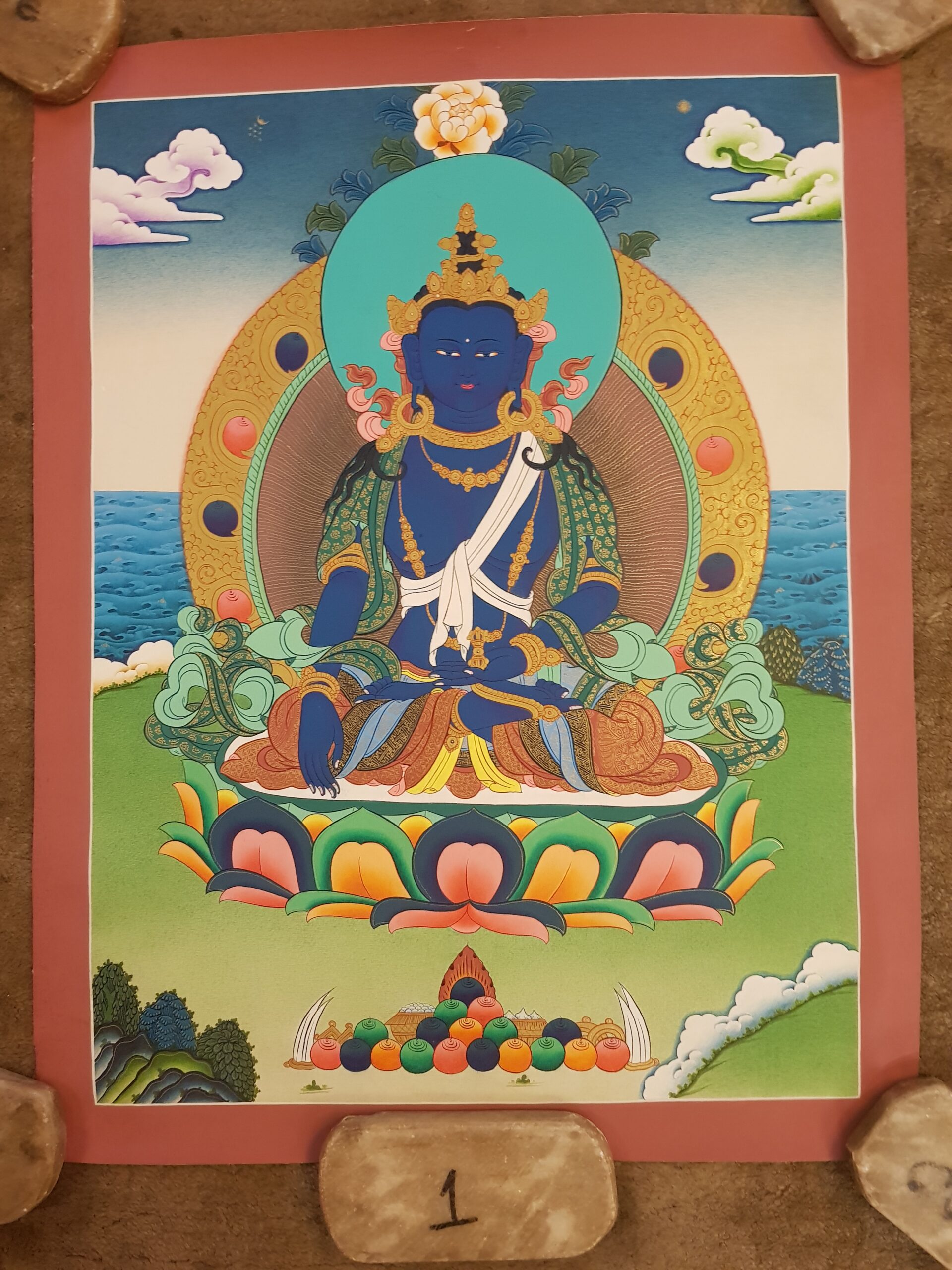Akshobhya (Medukpa) Buddha Thanka