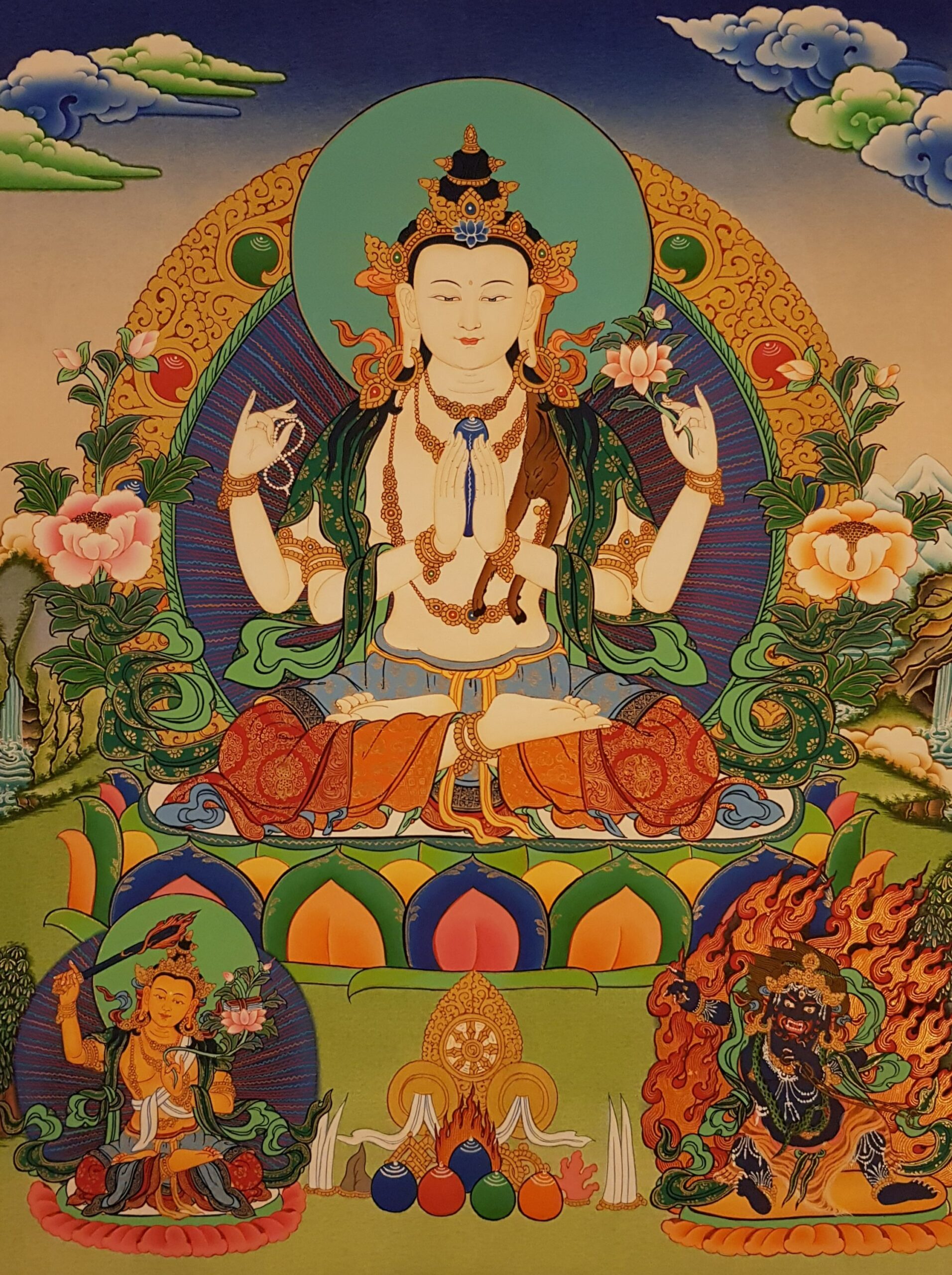 Chenrezig Thanka
