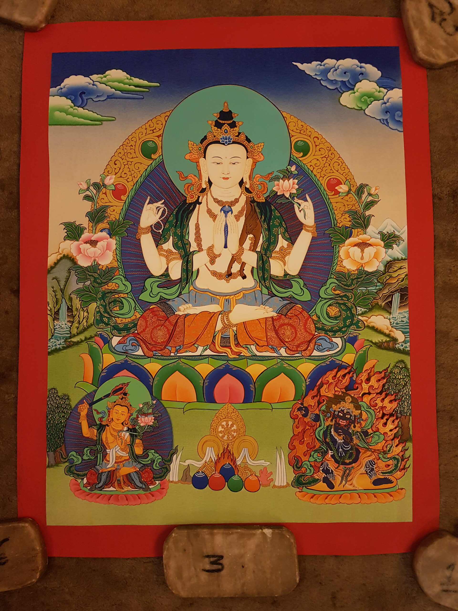 Chenrezig Thanka