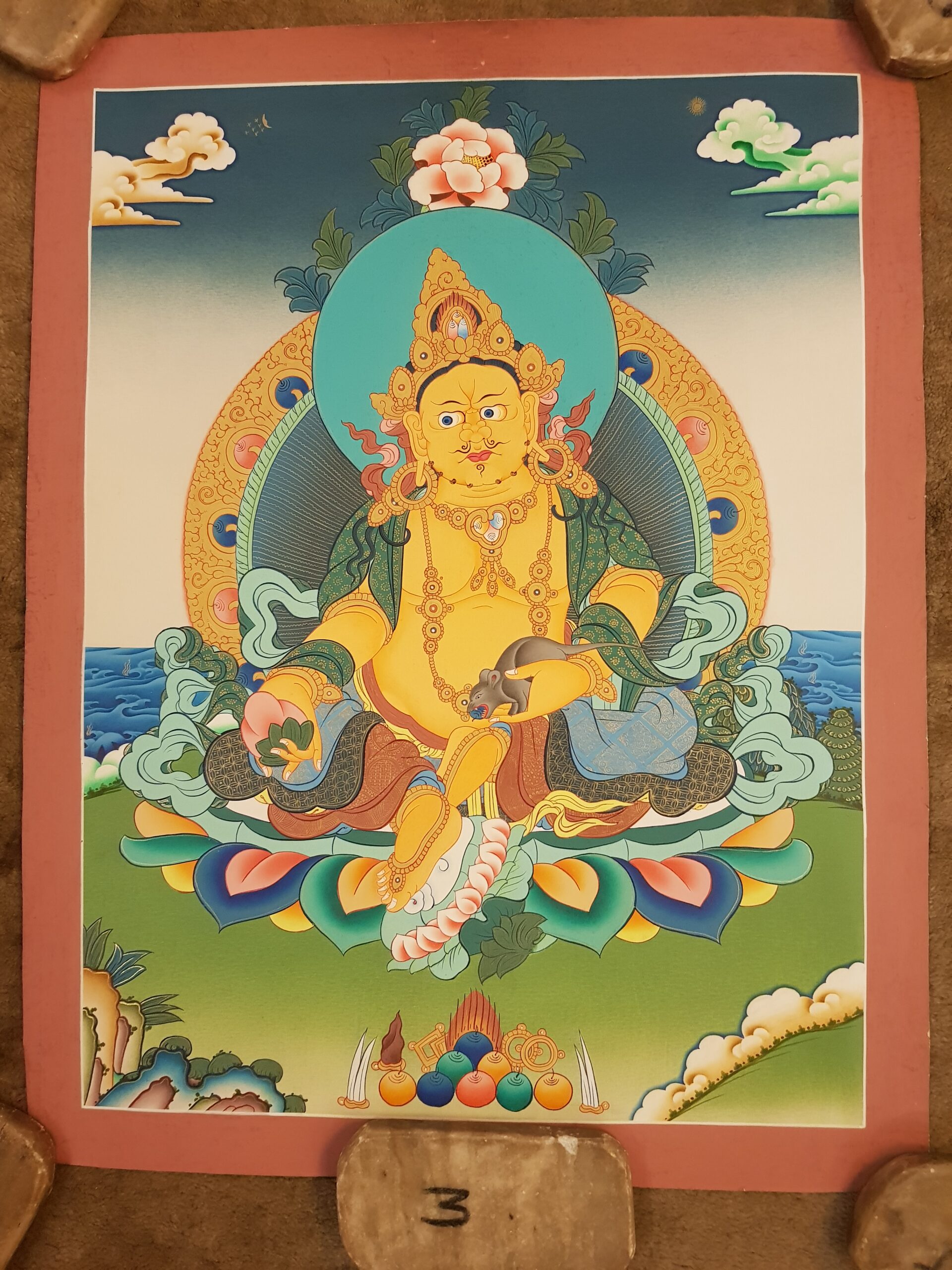 Zambhala Thanka