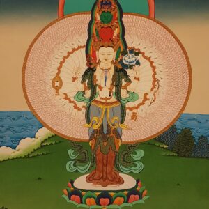 Thousand Arm Chenrezig Avalokiteshvara Thanka