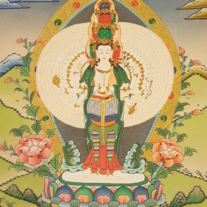 Thousand Arm Chenrezig Avalokiteshvara Thanka