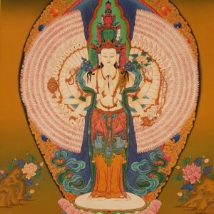 Thousand Arm Chenrezig Avalokiteshvara Thanka
