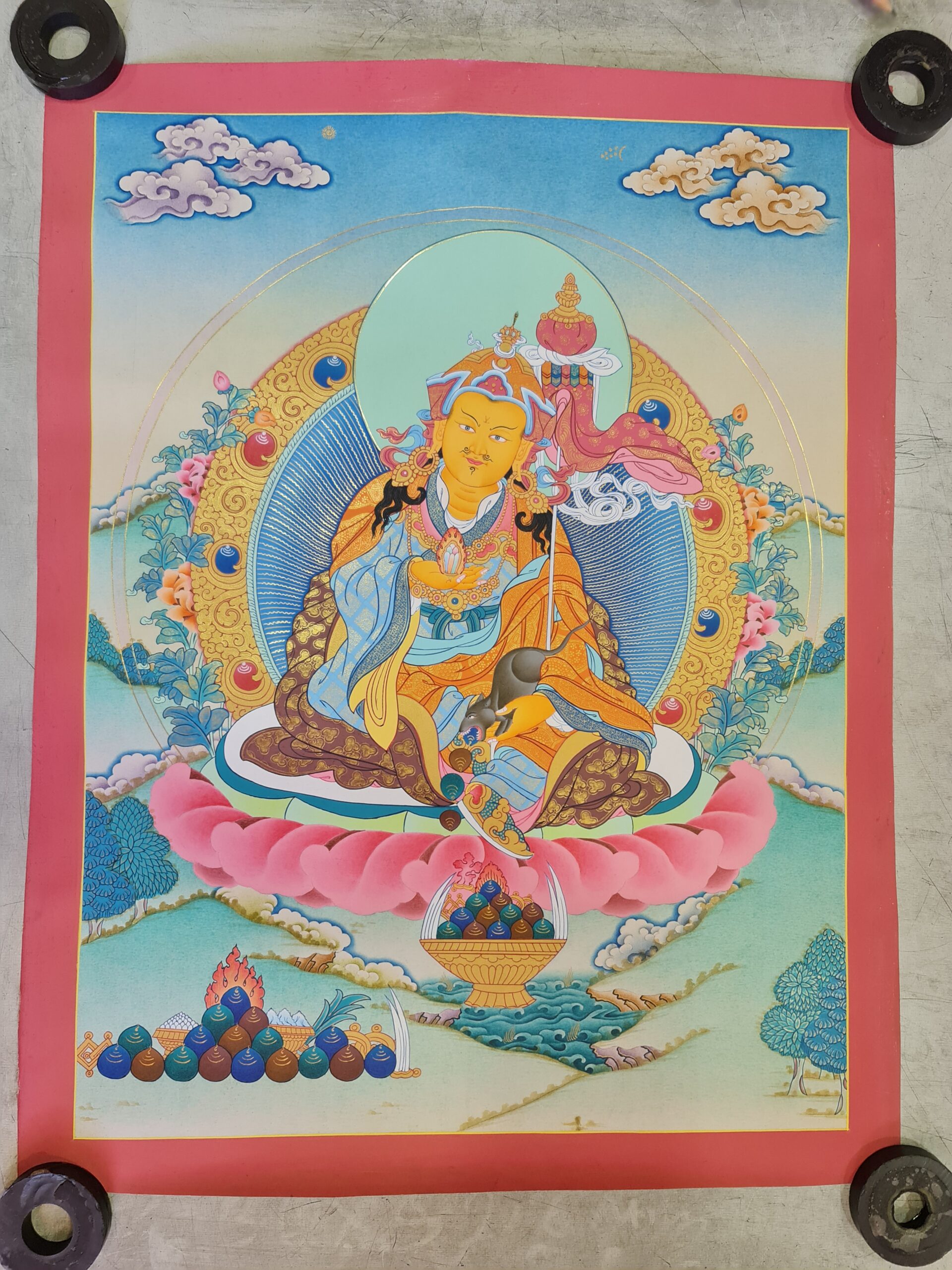 Khandro Norlha (Guru Jambhala) Thanka