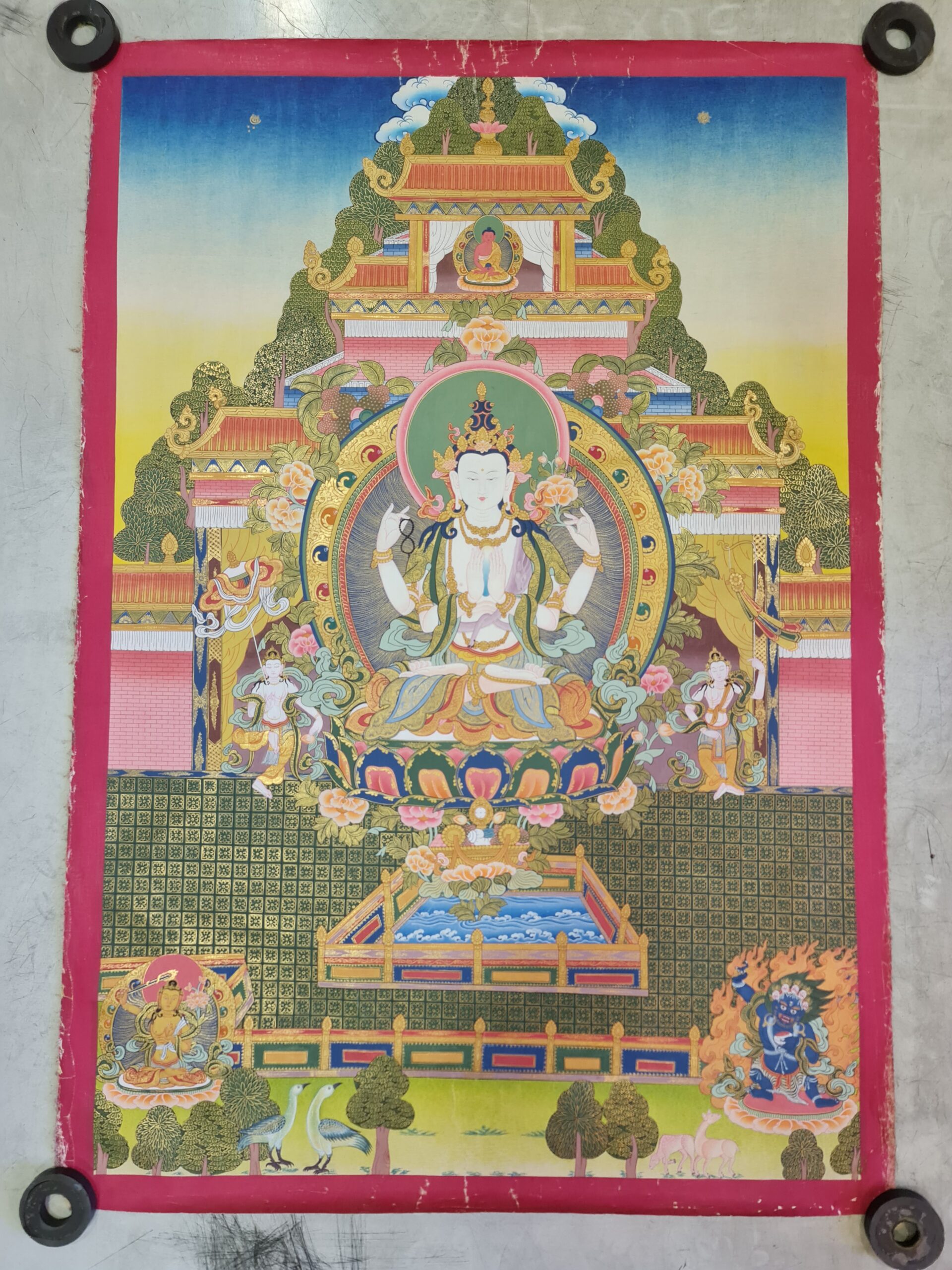 Chenrezig Thanka