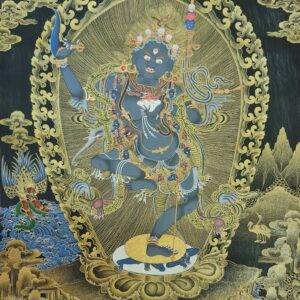 Troma Nagmo, the Black Wrathful Mother Thanka