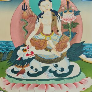Simhanada Avalokiteshvara (Lokeshwor) Thanka